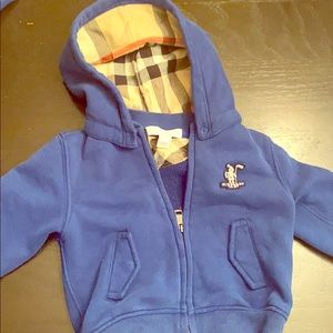 Baby boy burberry hoodie